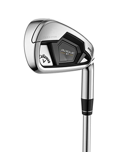 Callaway Rogue ST golf iron club with tungsten design.