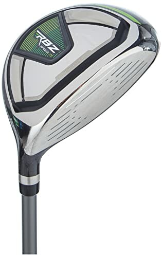 Close-up of a golf driver club head