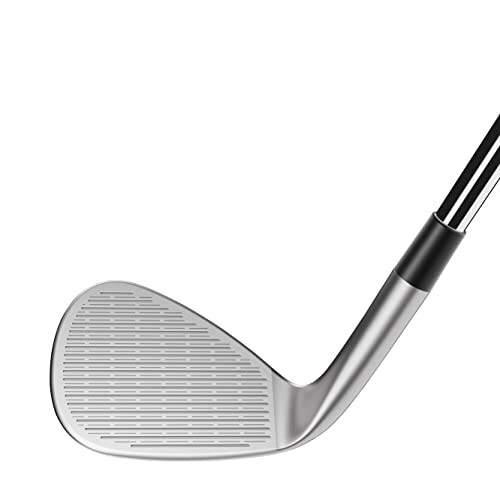 Close-up of a golf club iron head