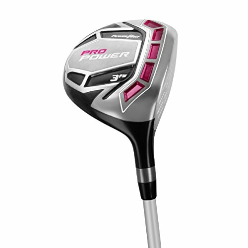 Pro Power golf club head with pink accents