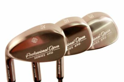 Left Handed Professional Open Series 690 Wedge Set