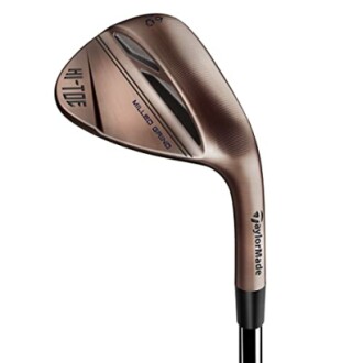 TaylorMade Hi-Toe golf wedge with milled grind design.