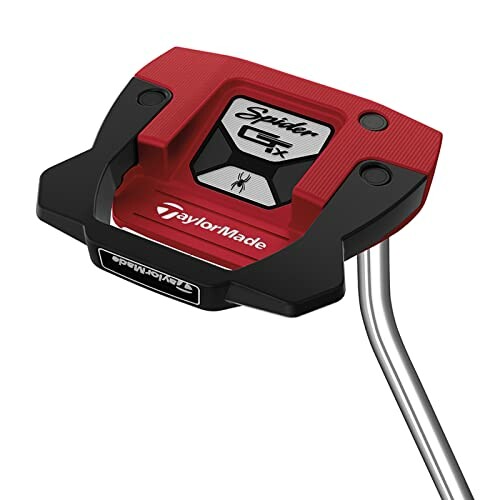 TaylorMade Spider GX putter with red and black design.